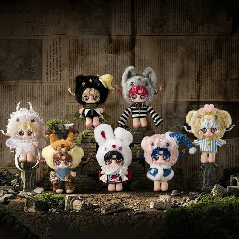petnior EoS The Lost Margin Series Blind Box Cute EoS Action Figure Surprise Bag Vinyl Anime Doll Mystery Box Home Decor Blindbox Toys