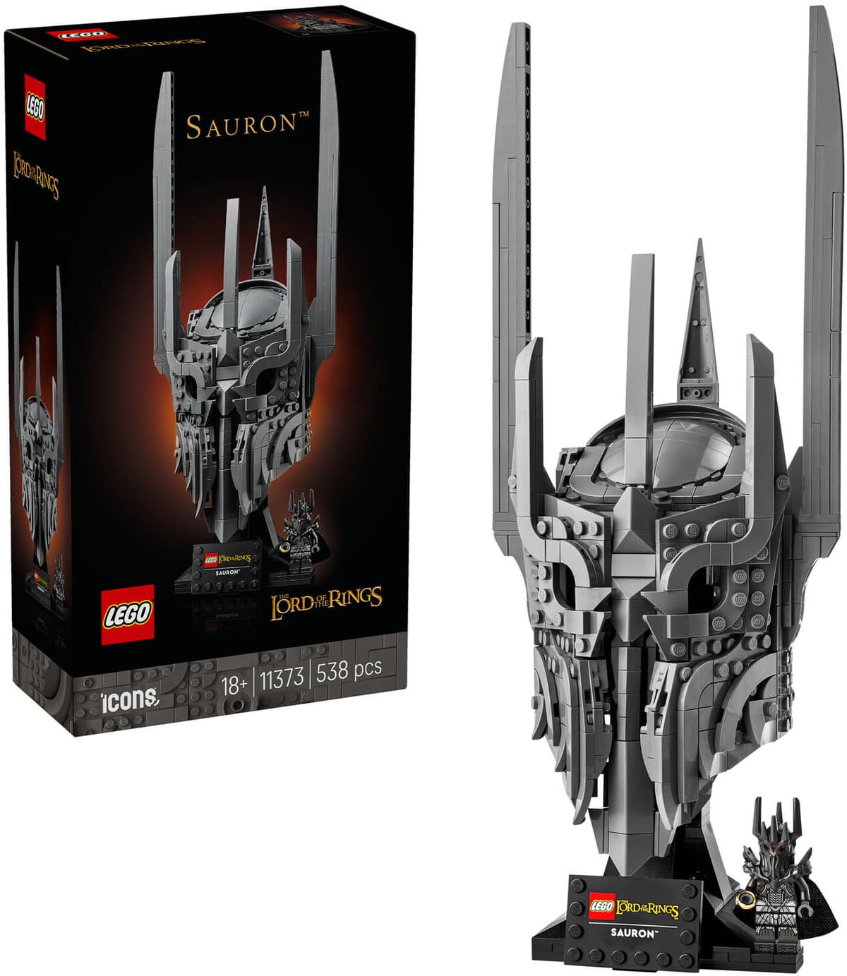 Lego Icons Ringenes herre – Saurons hjelm 11373