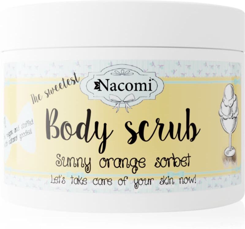 Nacomi The Sweetest Sunny Orange Sorbet peeling do ciała 200 g