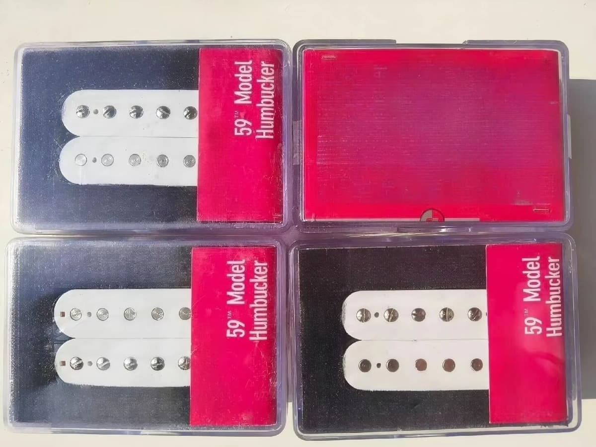 NONE Hot Selling Spot Double Coil Alnico Pickup Set for All Sernior Electric Guitars Chrome/Black/Zebra/Gold