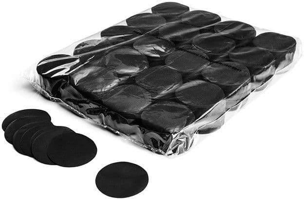 Magic FX Confetti round Ã˜ 55mm Black nero