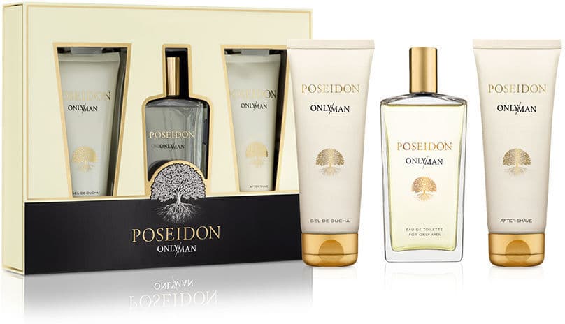 Poseidon Seul Homme Lot 3 pcs