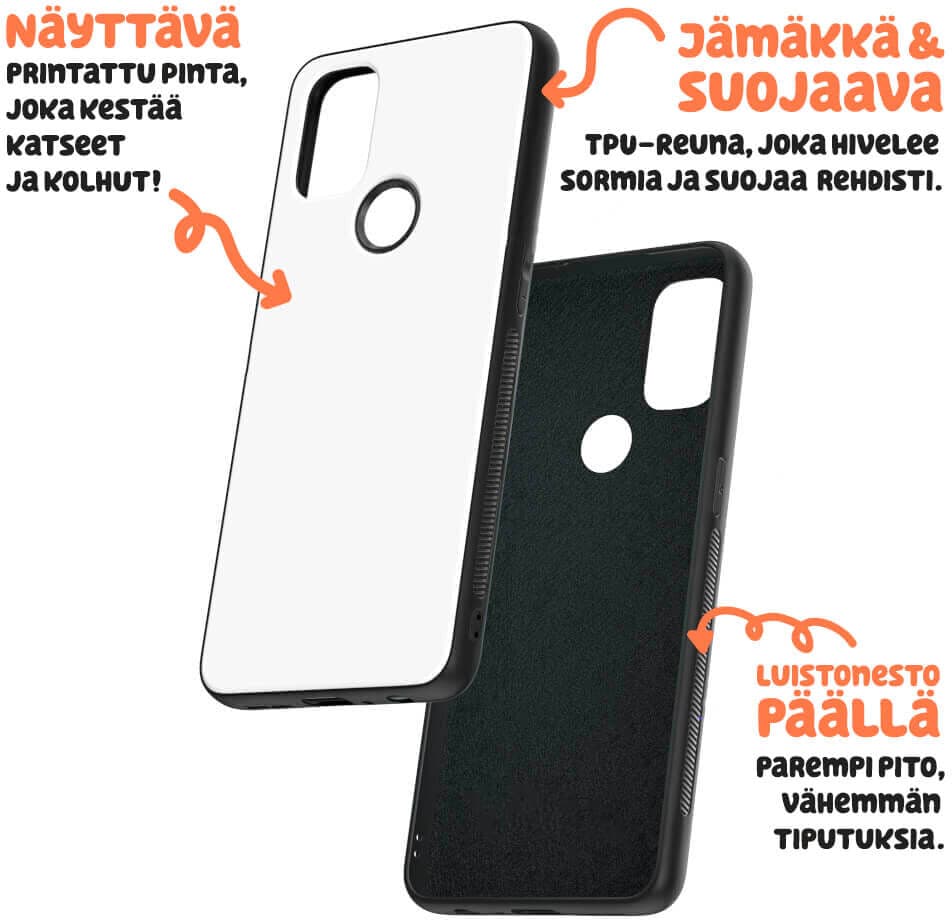 OnePlus Nord N100 Hupsis Kuosi Suojakuori, Helmihuntu, Musta