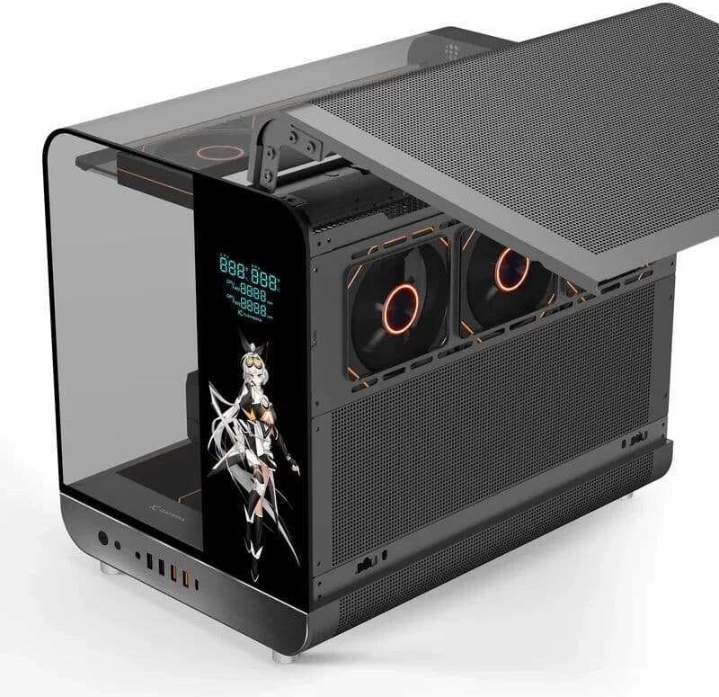 AOTESIER Desktop Gamer Case TYPE-C Interface Supports ATX/MATX Tower With Stock