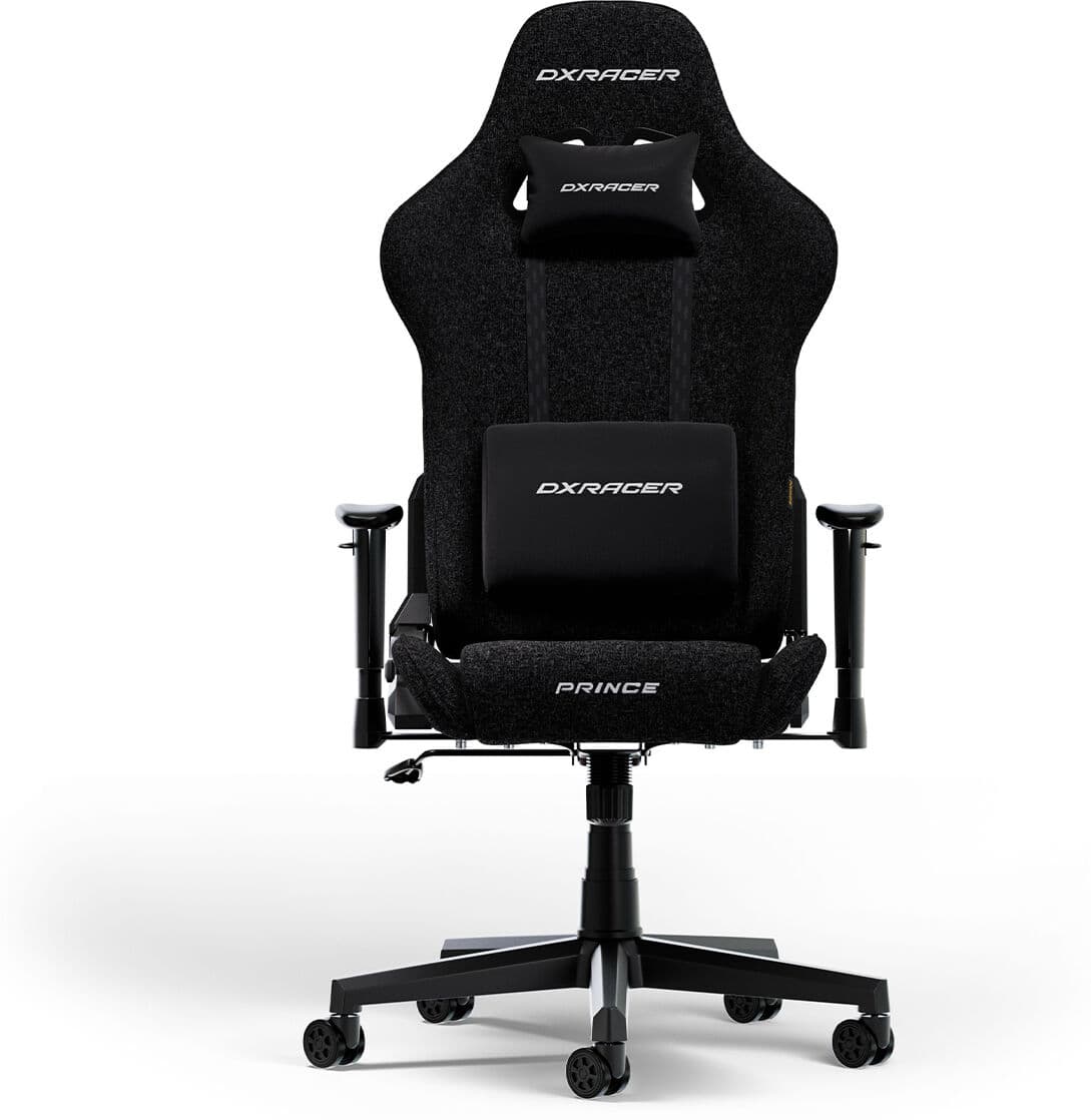 DXRacer Prince Gamingstol Svart Stoff L