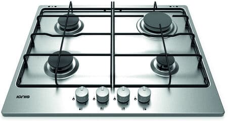 Ignis THR 642 IX/N IT Acciaio inox Da incasso 60 cm Gas 4 Fornello(i) Made in Italy