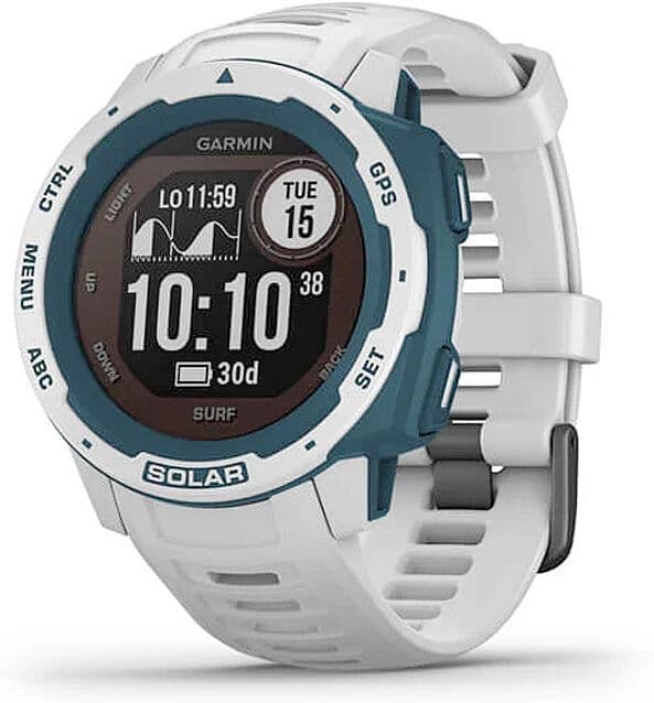 Garmin Instinct Solar Surf Cloudbreak vaaleanharmaa älykello 010-02293-08