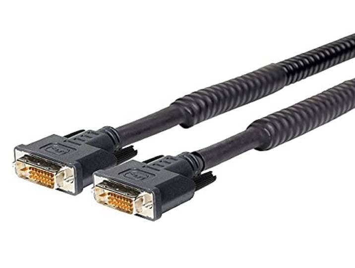 VivoLink prodviam7.5 DVI-D DVI-D DVI-D zwarte kabel DVI - kabel DVI (7,5 m, DVI-D, DVI-D, mannelijk, zwart)