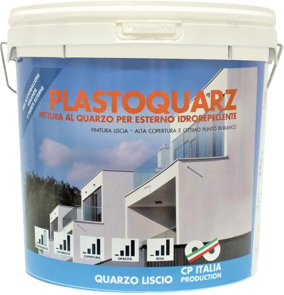 brugel 551cap000014 Pittura Al Quarzo Plasto Quarz Da Lt 14 - 551cap000014