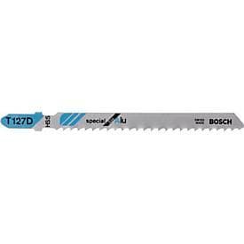 Stichsägeblatt T 127 D Gesamt-L.100mm Zahnt.3mm HSS 5 St./Karte BOSCH