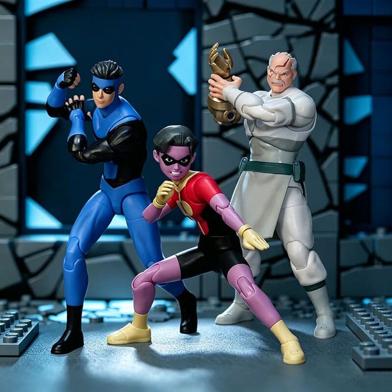 JADA Toys 2026 Invincible 1:12 Action Figures Mark Conquest Kid Omni-Man Officially Licensed