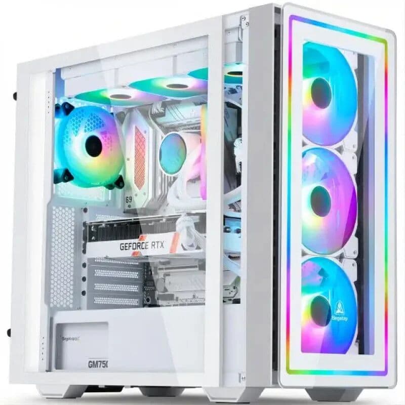 AOTESIER Gaming PC Ryzen A87680 500GB NVME Windows10 Pro Key Desktop PC Computer For System Unit Pc Customize Pc gamer PC build