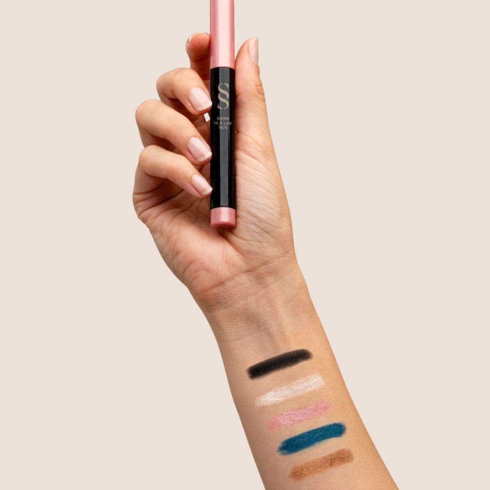 Sensilis Jumbo [Eyes] 3 in 1 Eyeliner, Eyeshadow and Eye Pencil 9mL 01 Black Diamond