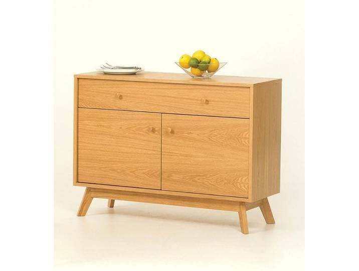 Sideboard WOODMAN Bjórgvin , braun (eiche, eichefarben), B:100cm H:75cm T:40cm, Sideboards, Sideboard, Kommode, Breite 100 cm, im skandinavischen Design, FSC