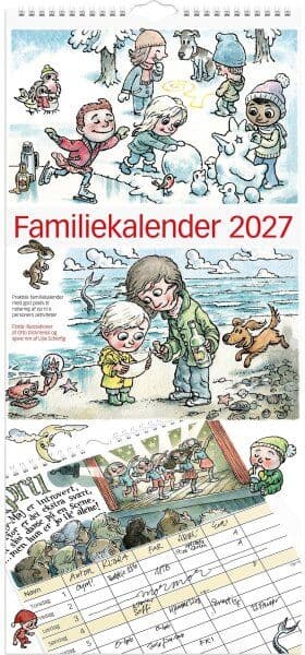 Mayland 2027 Familiekalender, 6 Kol.