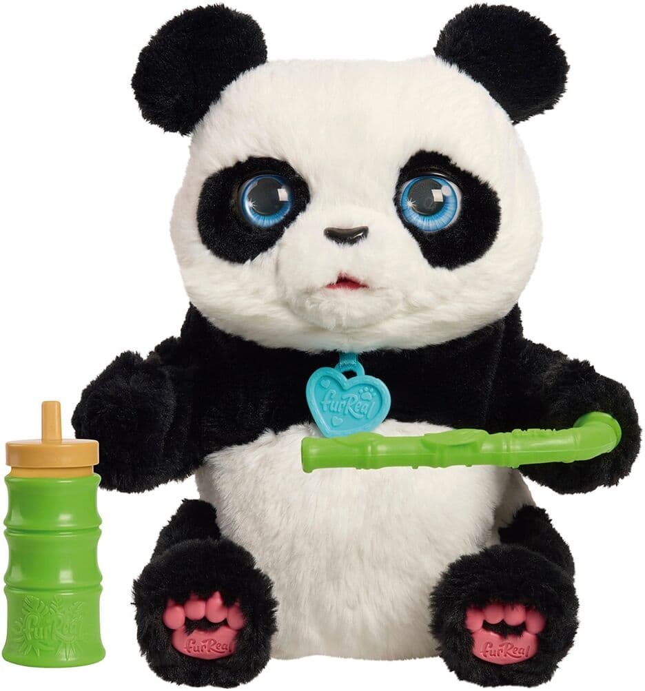 FURREAL FRIENDS Peluche interactivo Coco, el panda que da volteretas .
