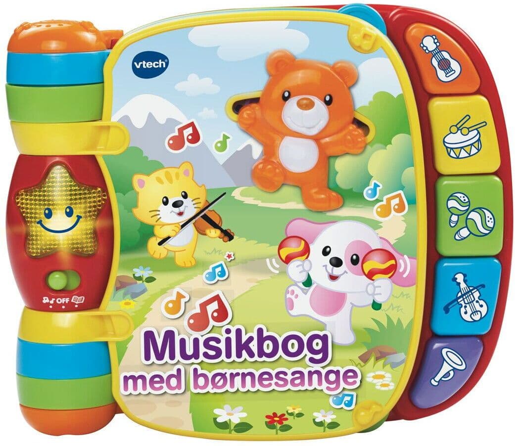 Vtech - Baby Musicbook with Kids Songs (Danish) (950-166732)