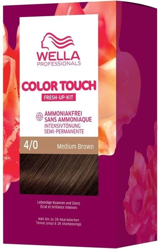 Wella Color Touch Pure Naturals 4/0 Medium Brown