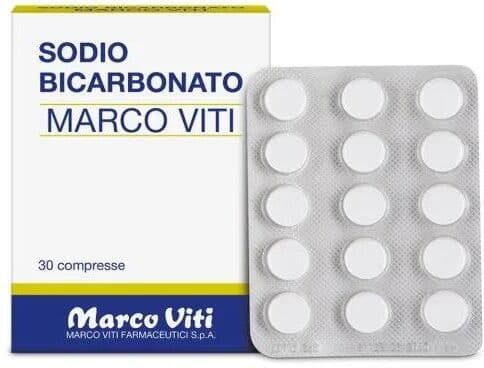 Marco Viti Sodio Bicarbonato Alimento 30 Compresse Da 500 Mg