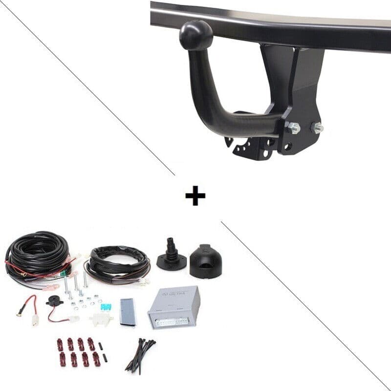 Attelage Ford Edge y compris ST-Line (08/15-) Col de cygne + faisceau universel 7 broches + boitier électronique