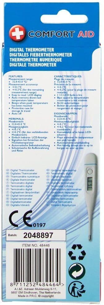 [No_Brand] Digitales Thermometer mit automatischem Alarm 1 St 1 St Thermometer