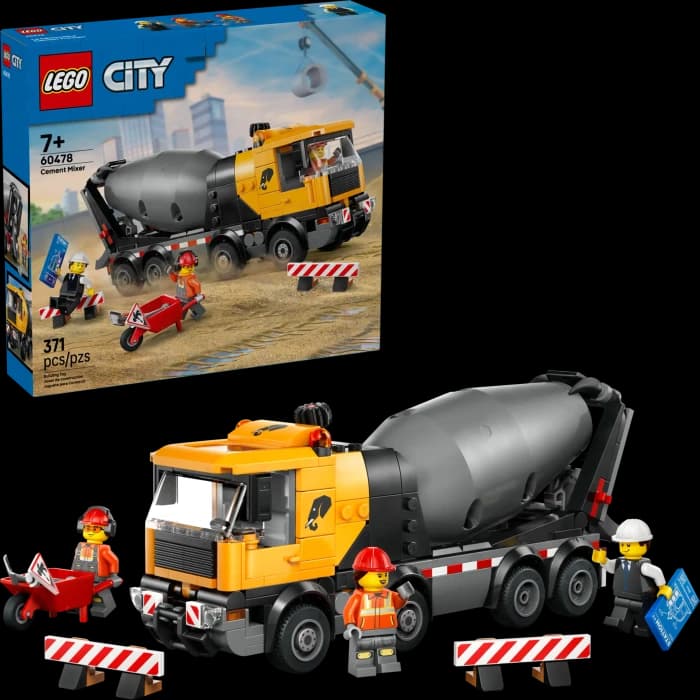 LEGO City 60478 Betonmischer