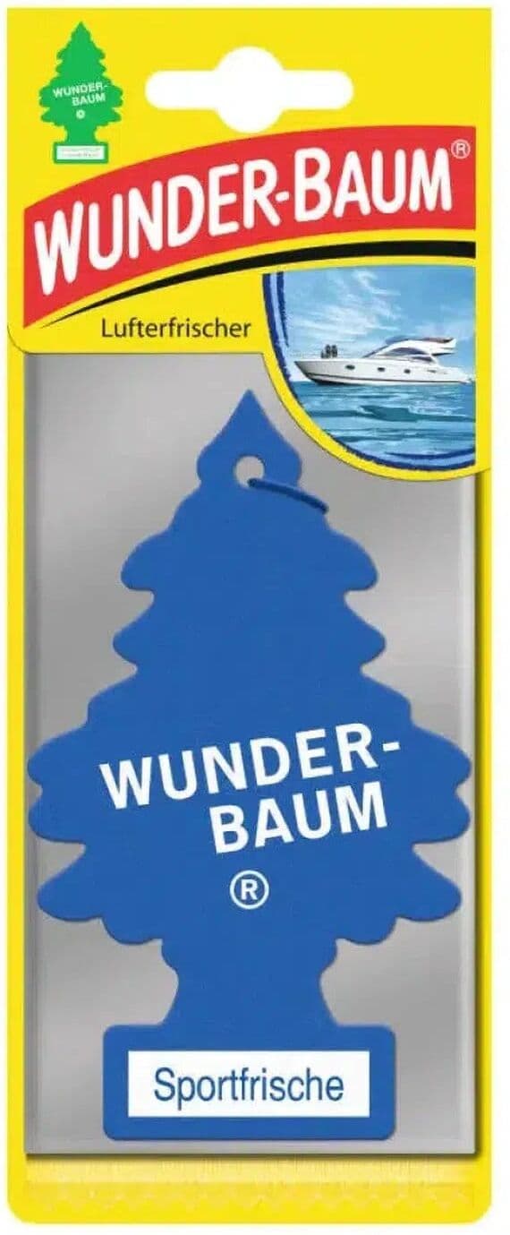 Wunder-Baum Wonder Tree Sport Fresh Car Fragrance   Masori