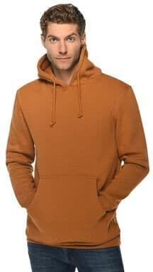 Lane Seven LS19001 Heavyweight Pullover Hooded Sweatshirt in Meerkat size 2XL   Cotton/Polyester Blend