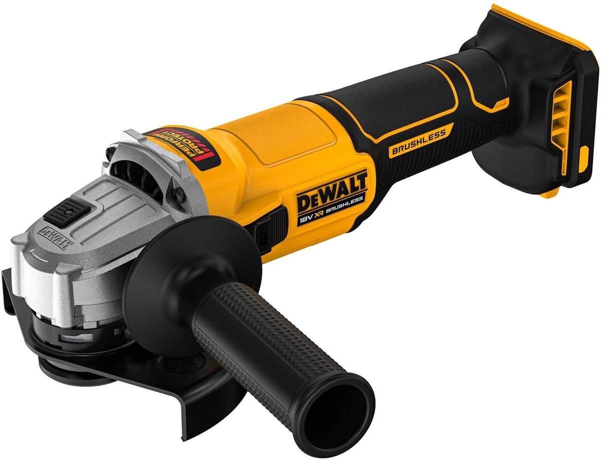 Winkelschleifer DEWALT "18 V DCG407N-XJ Ohne Akku", gelb, L:329cm, Schleifmaschinen, Winkelschleifer gelb Einheitsgröße