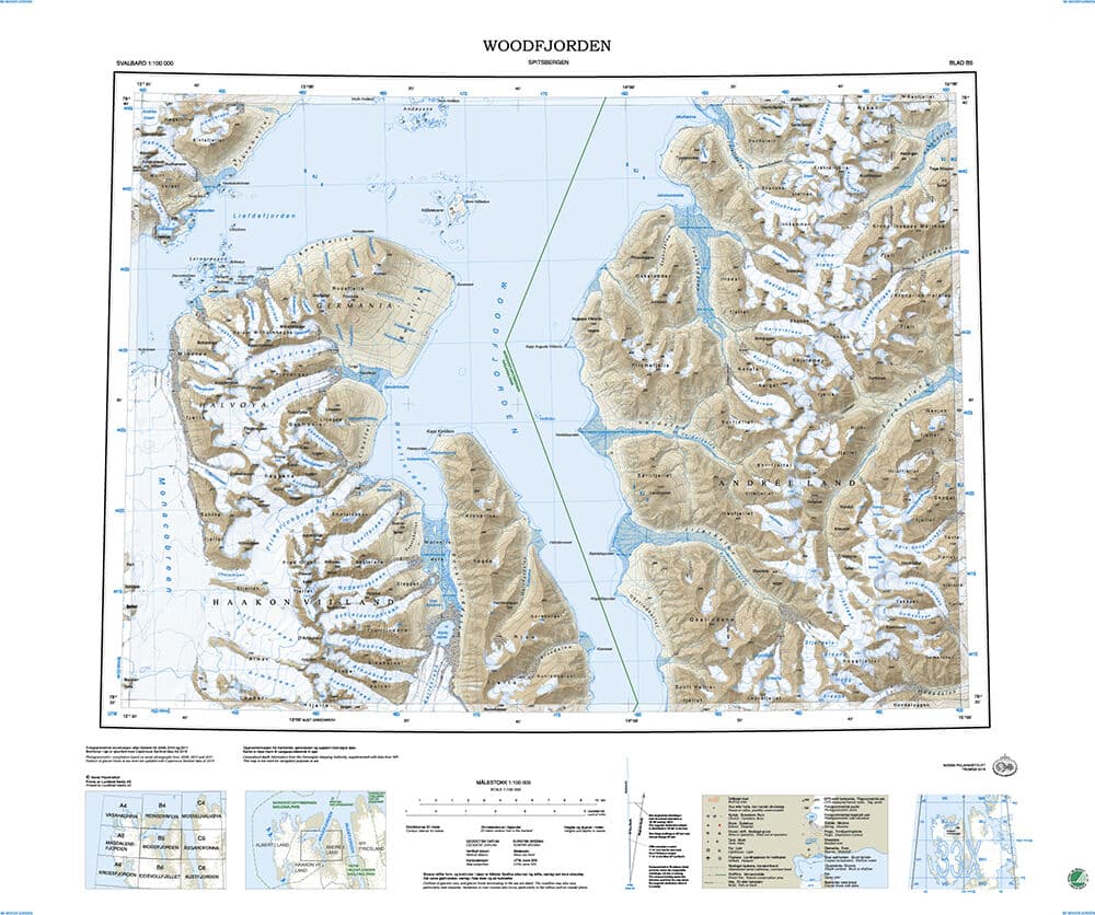 Norsk Polarinstitutt Woodfjorden B5