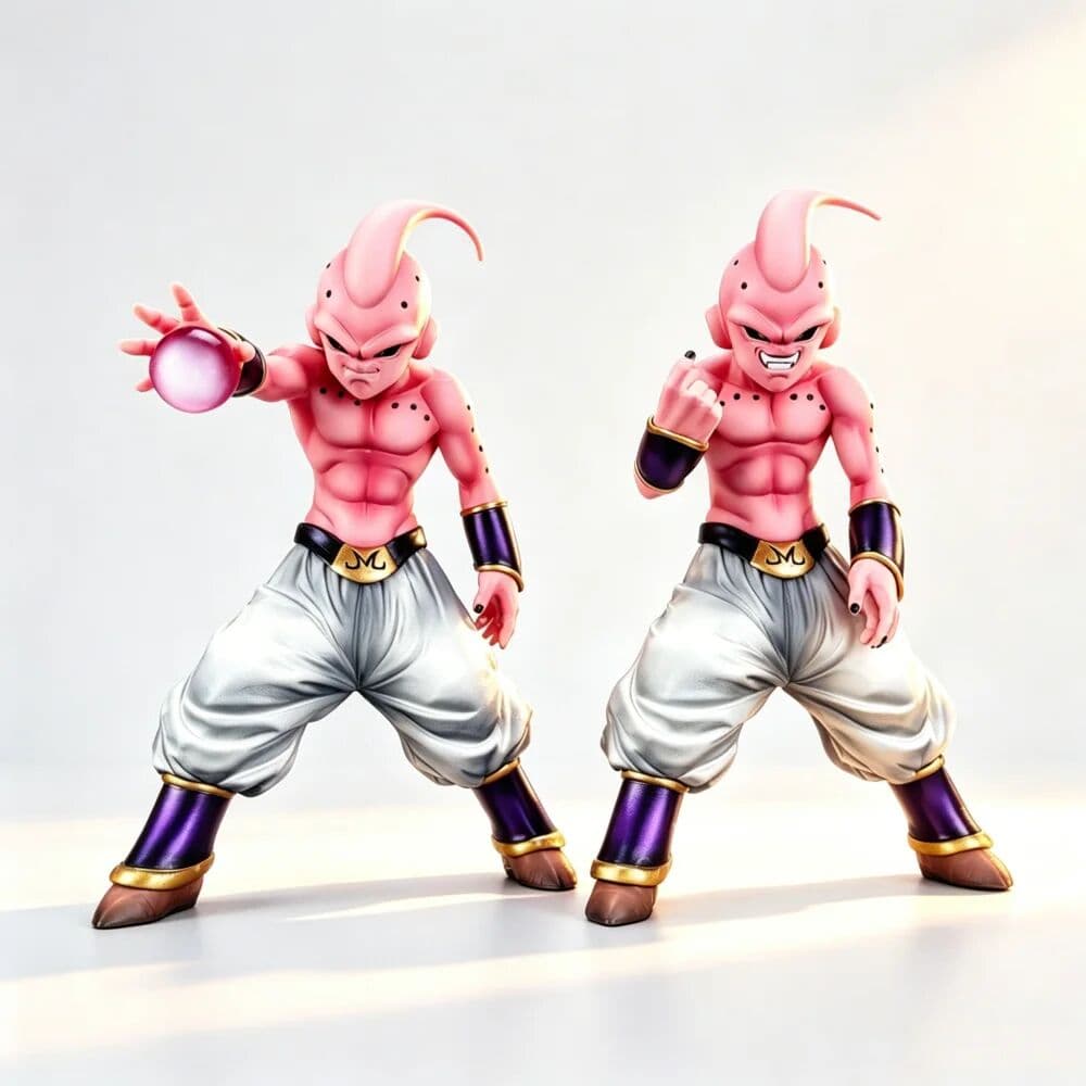 Bandai Anime Dragon Ball Z Majin Buu Figure Anime Good Buu 19cm/7.48inch Action Figures Collection Model Toys Gifts