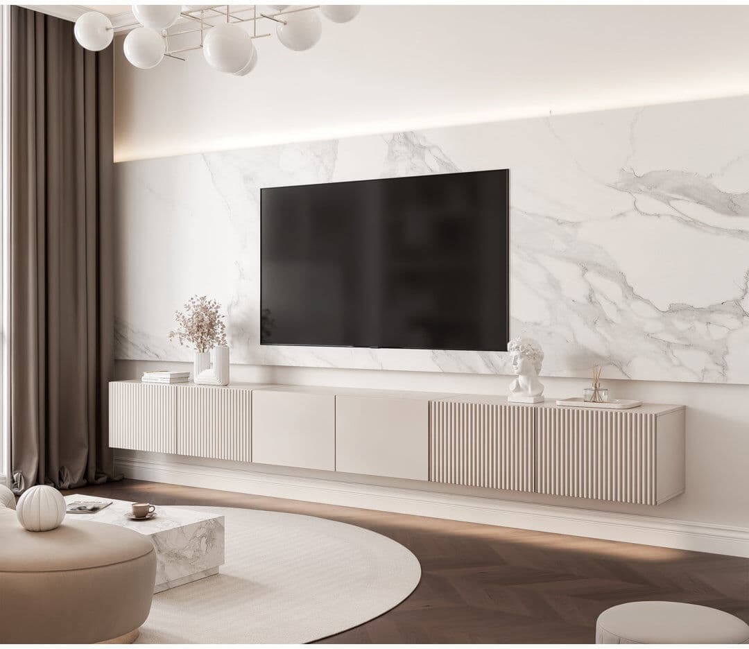 17 Stories TV Stand for TVs up to 88" Kaschmere 88"