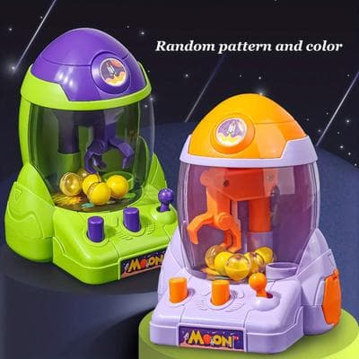 Uplifted Goods Kinetic Space Rocket Prize And Claw Mechanism green