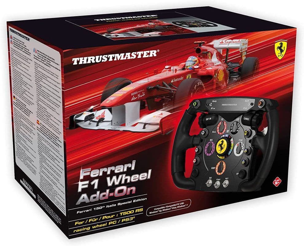 Thrustmaster Ferrari F1 Wheel Add-On -rattiosa T-sarjan rateille