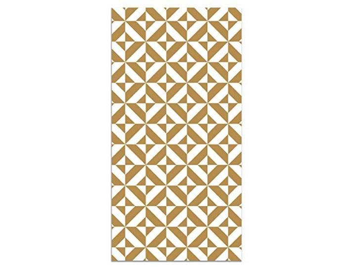 Panorama Tapis Vinyle du Sol Allée - Différentes Tailles - (Géométrie Moutarde 60x250 cm)