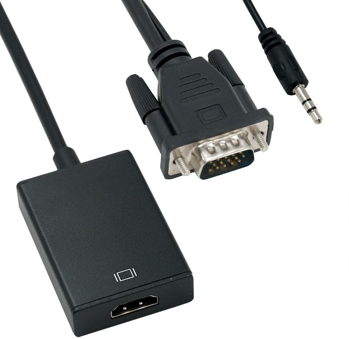 VGA Uros --> HDMI Naaras Adapteri Kaapeli 25cm