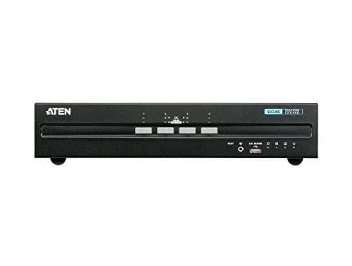 Aten CS1144D ATEN CS1144D 4-Port USB DVI Dual Display Secure KVM Switch zwart ()