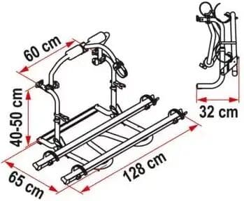 Fiamma Bakstativ Carry-Bike Cl For 2 Sykler