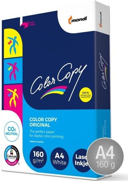 Color Copy laser- & kopipapir Color Copy Laser- Og Kopipapir A4/160g/250 Ark