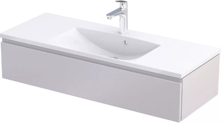 Oristo Brylant szafka podumywalkowa wisząca 120x25x45 piaskowy mat OR36-SD1S-120-10