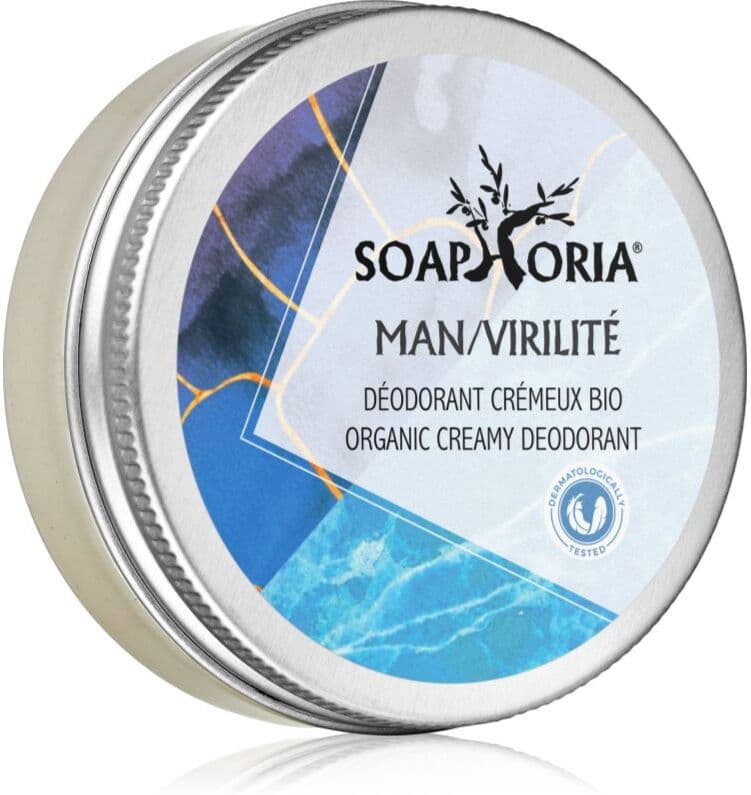 Soaphoria Man Virilité déodorant crème bio pour homme 50 ml