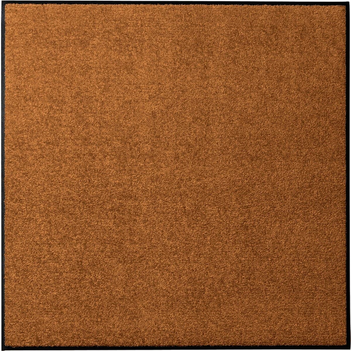 Fussmatte SALONLOEWE Gr. 1, braun (zimt), B:85cm H:7mm L:85cm, Polyamid, Teppiche, Fussmatte zimt B : 85cm 1 Stk., 7mm, L: 85cm
