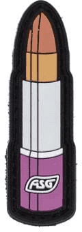ASG PVC Patch - Bullet Lipstick