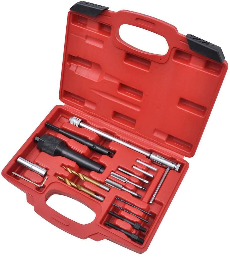vidaXL Kit d'outils d'extraction bougie de préchauffage 16 pcs