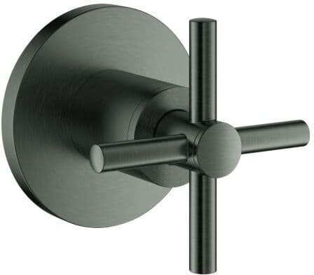 Grohe Atrio UP-Ventil 29396AL0 Oberbau, mit Kreuzgriff, hard graphite gebürstet