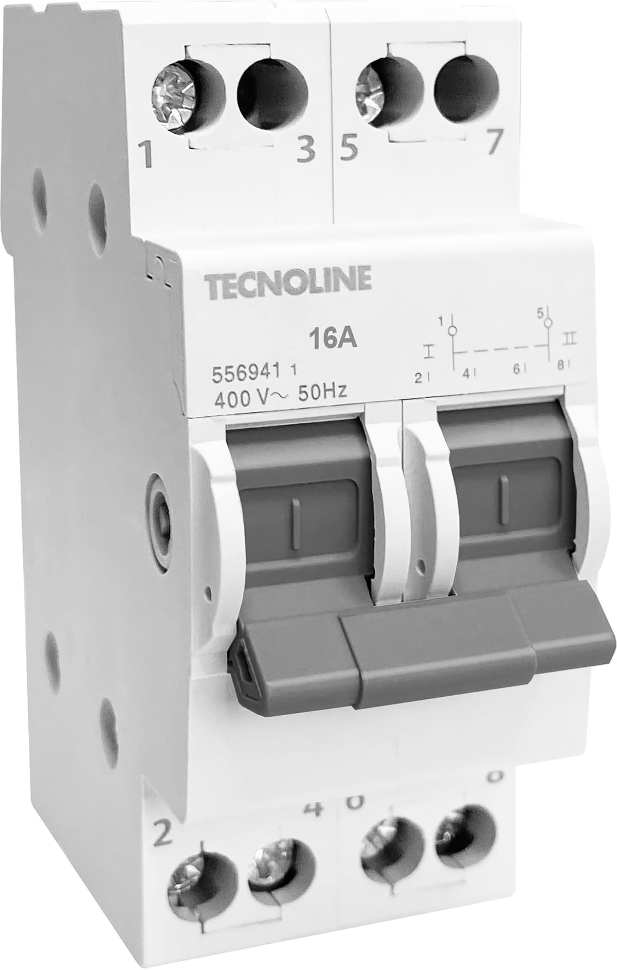 Tecnomat SEZIONATORE TECNOLINE 2POLI 16A 230V 2 MODULI