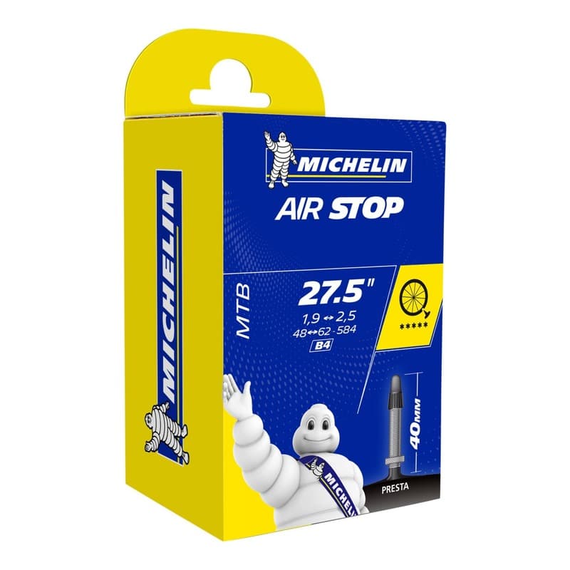 Chambre à Air vélo Michelin Air Stop B4 27,5 x 1,9/2,6" Presta 40mm