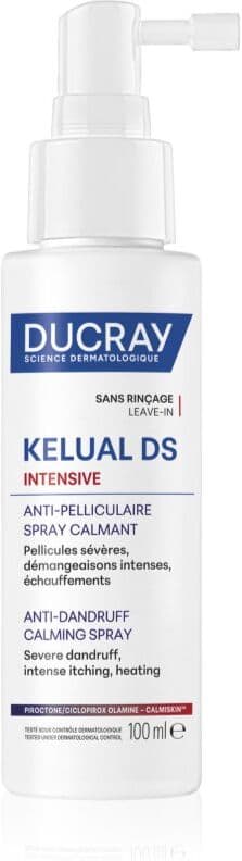 Ducray Kelual DS Intensive Anti-dandruff Calming Spray 100 ml spray cheveux anti-pelliculaire 100 ml