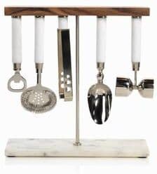 Zodax """Marbella"" 5-Piece Bar Tool Set"