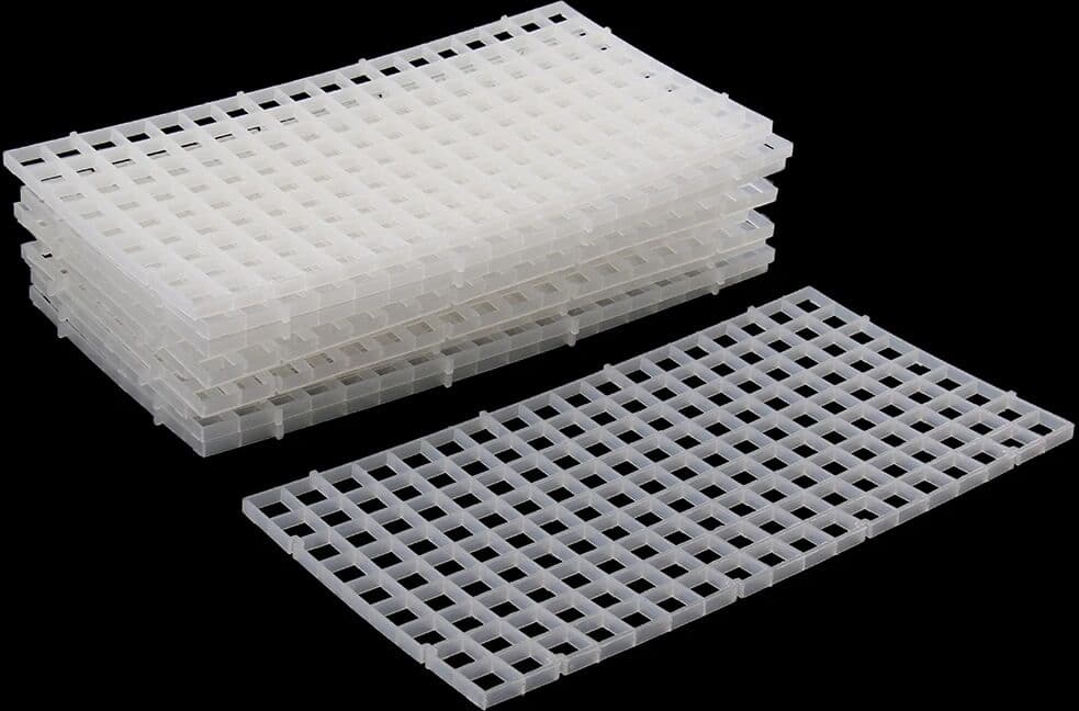 Kesoto Amagogo 10 Pcs Aquarium Plastic Divider Fish Tank Isolation Board